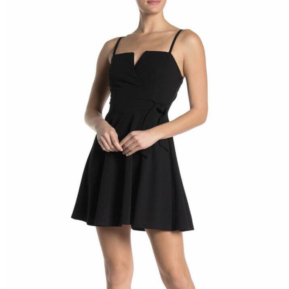 NWOT bailey blue Faux Wrap Dress